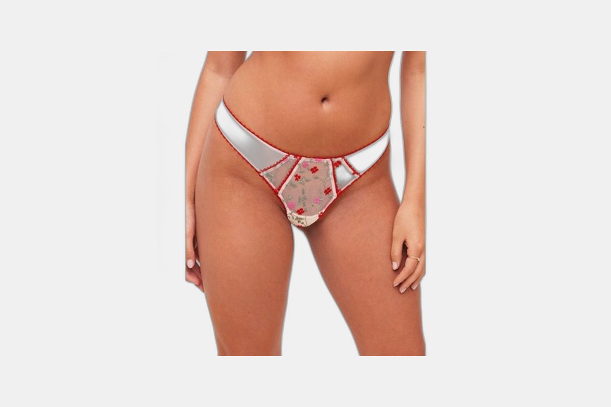 Adore Me Rosa Solo Thong Plus