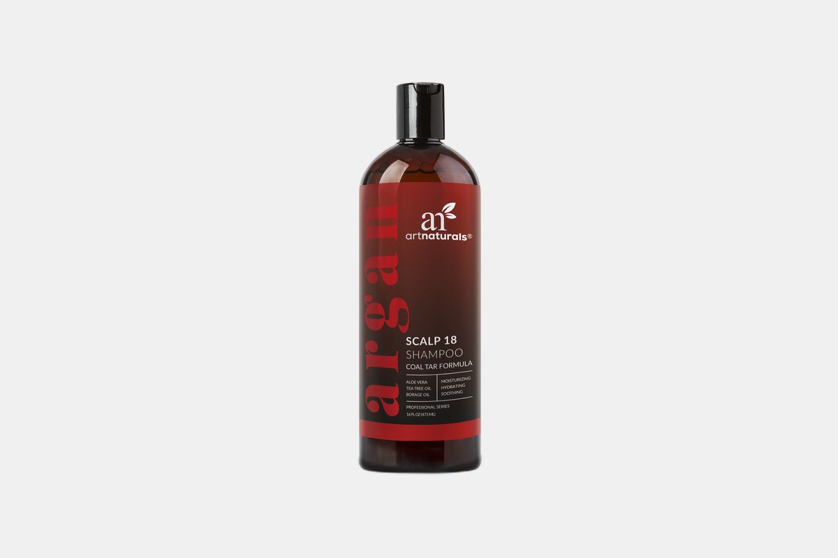 ArtNaturals Argan Oil Scalp 18 Coal Tar Shampoo