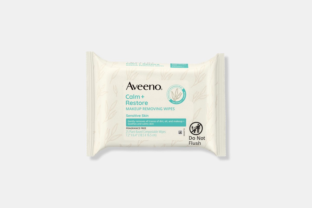 Aveeno Calm + Restore Makeup Removing Wipes