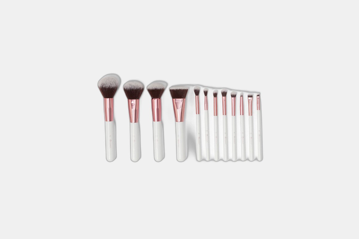 BH Cosmetics Crystal Quartz 12-Piece Brush Set