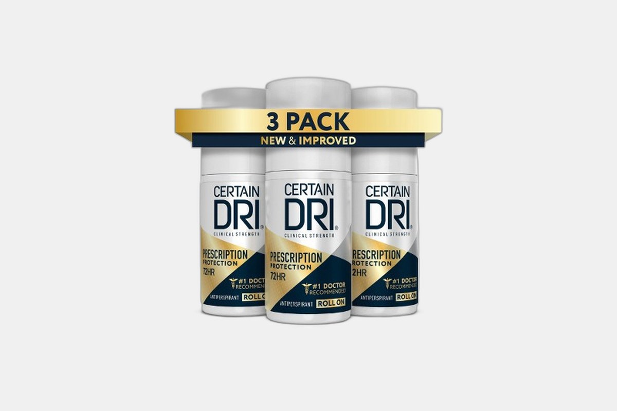 Certain Dri Clinical Prescription Strength Antiperspirant Roll-On