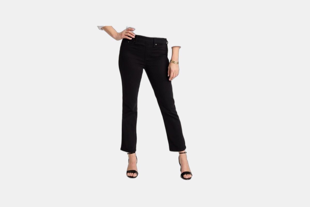 Chico's Pull-On Straight Jeans