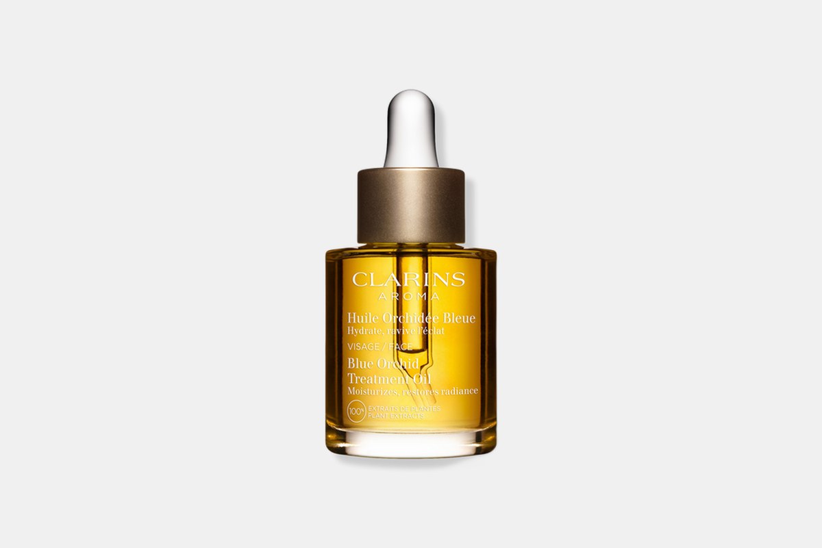 Clarins Blue Orchid Radiance & Hydrating Face Treatment Oil