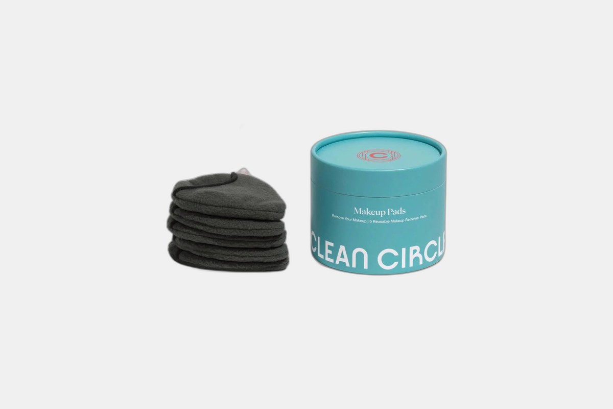 Clean Circle Reusable Makeup Remover Pads