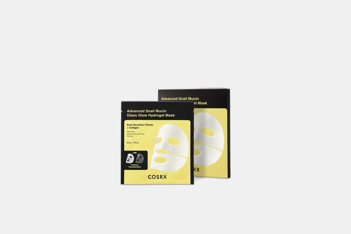 COSRX Advanced Snail Mucin Glass Glow Hydrogel Mask
