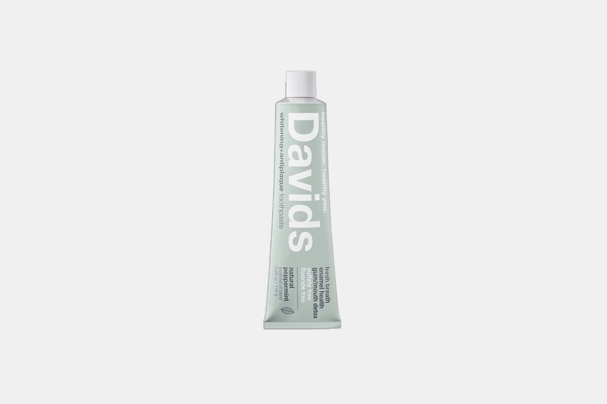 Davids Premium Natural Toothpaste Peppermint
