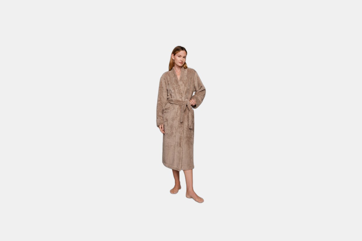 Eberjey Renew Plush Long Robe