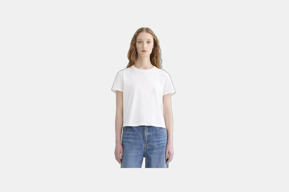 Everlane Organic Cotton Box-Cut Tee
