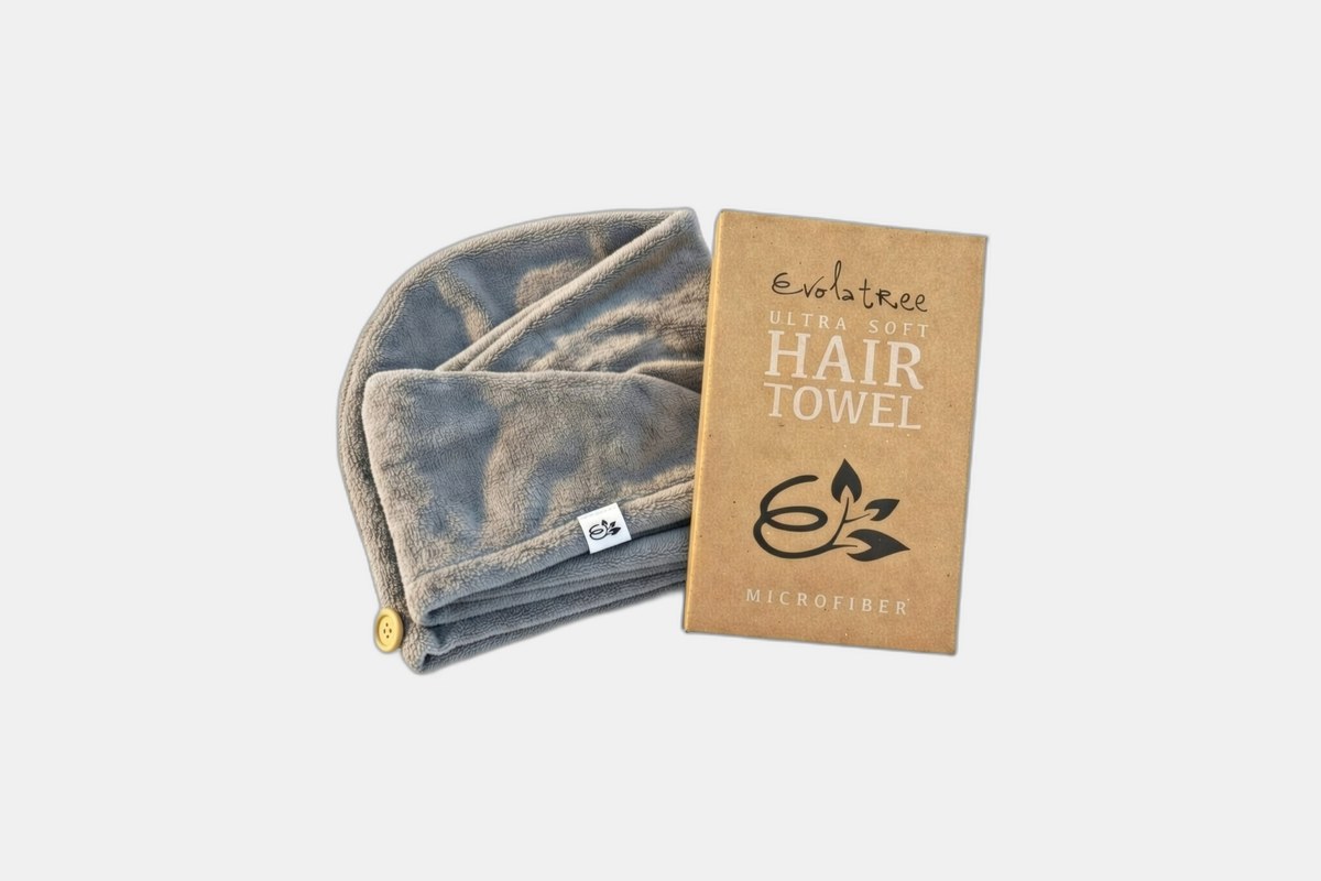 Evolatree Microfiber Hair Towel