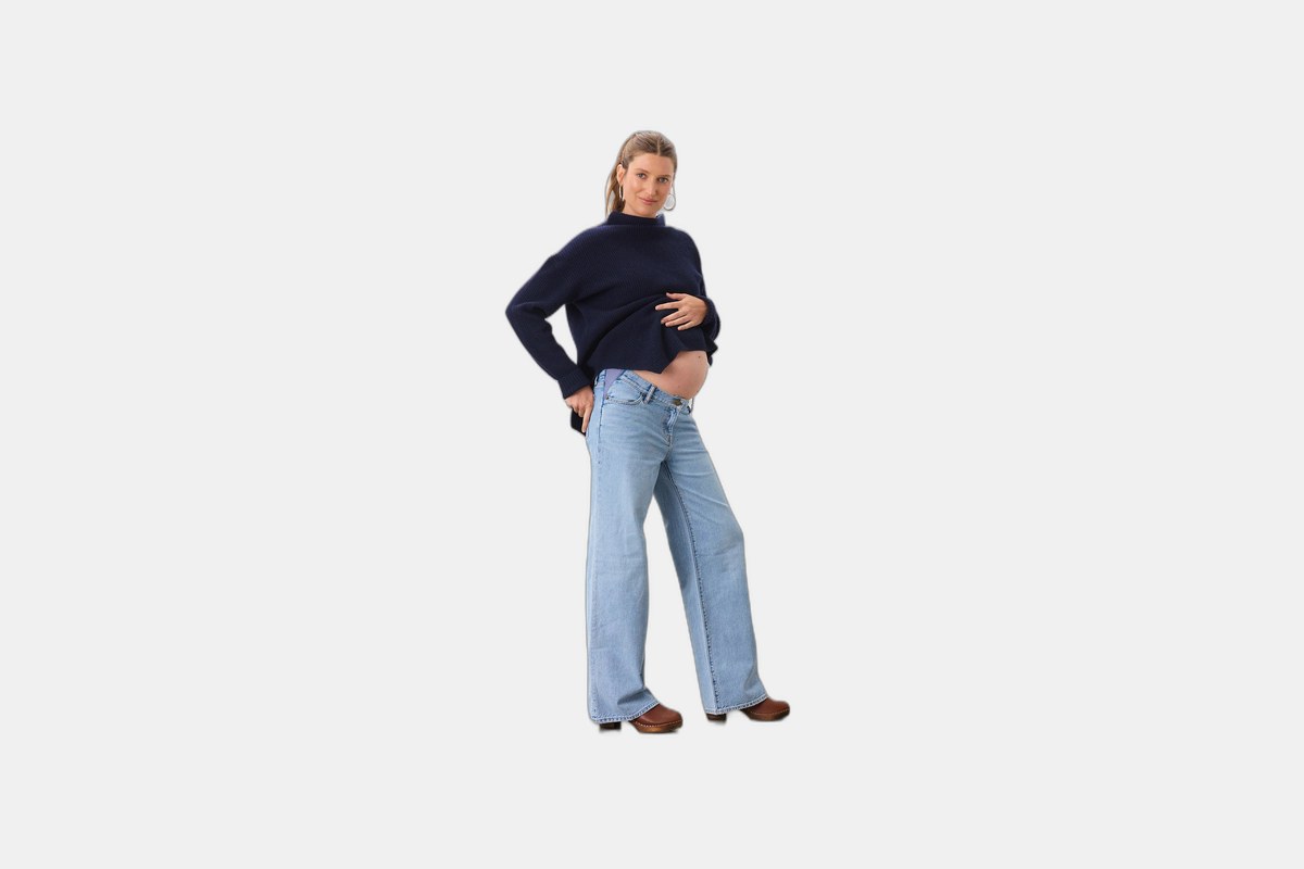 HATCH Collection The Relaxed Wide Leg Jean