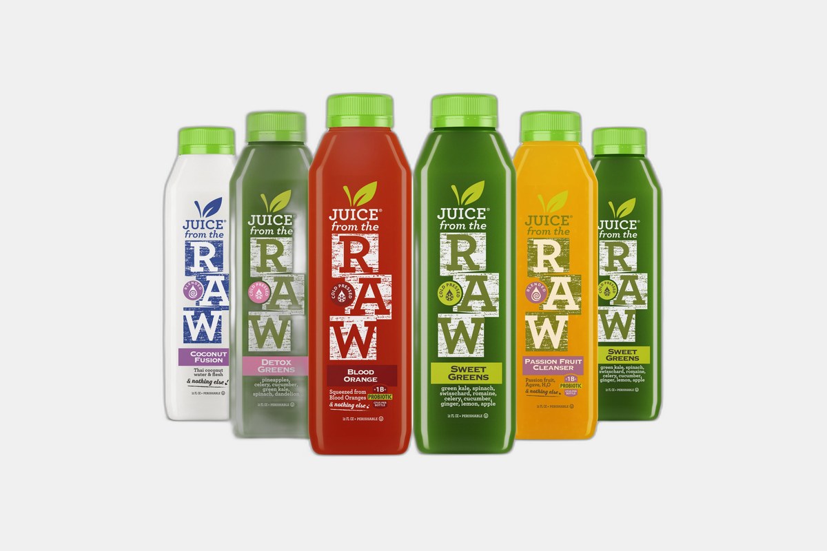 Juice from the Raw Cleanse with Probiotics