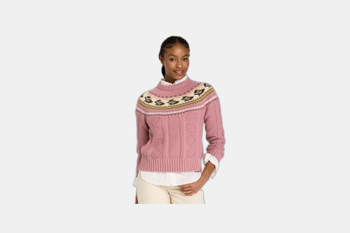 L.L.Bean Women's Signature Cotton Fisherman Sweater