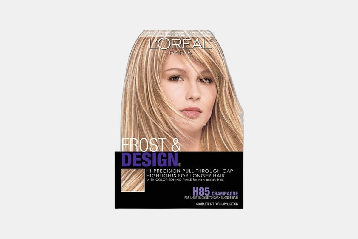 L’Oreal Paris Frost & Design Hi-Precision Pull-Through Cap Highlights For Longer Hair – H85 Champagne