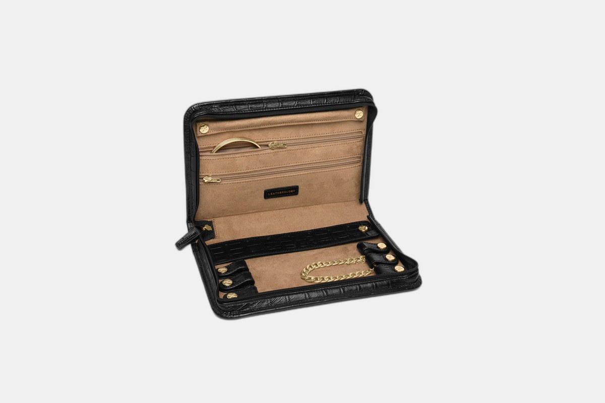 Leatherology Large Jewelry Case