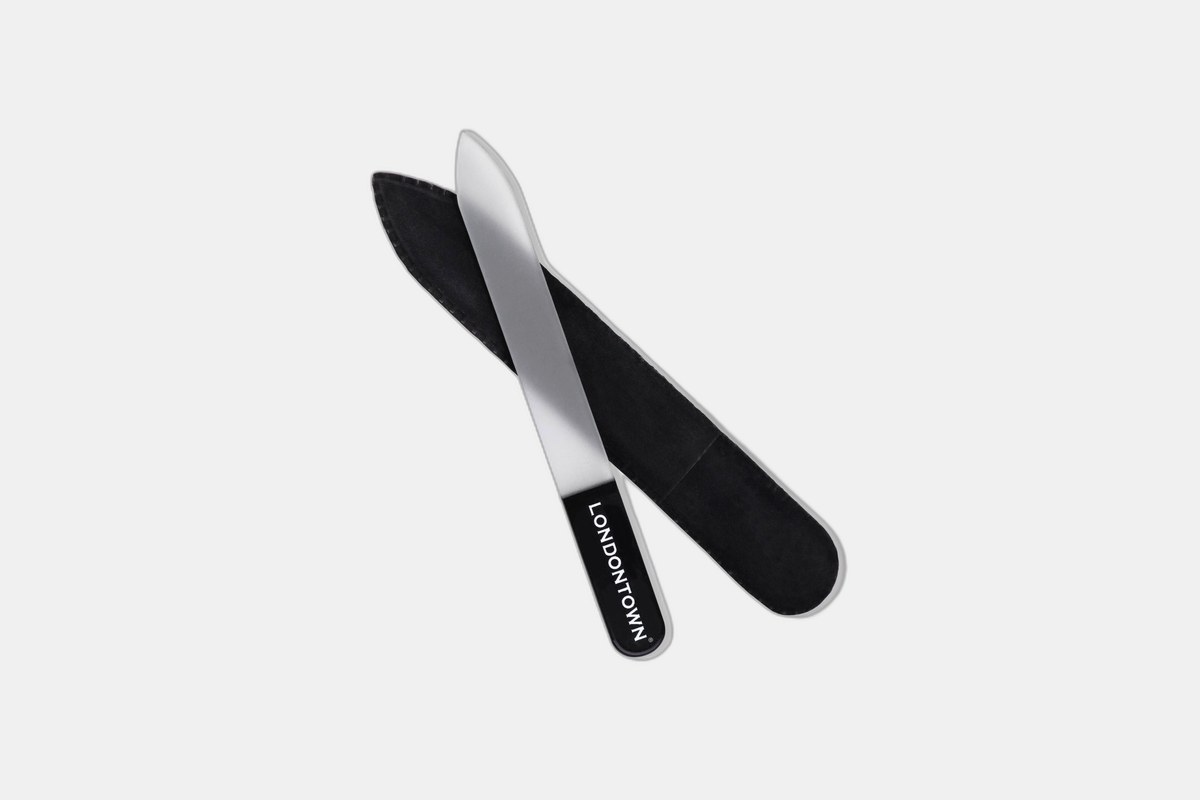 Londontown Black Glass Nail File