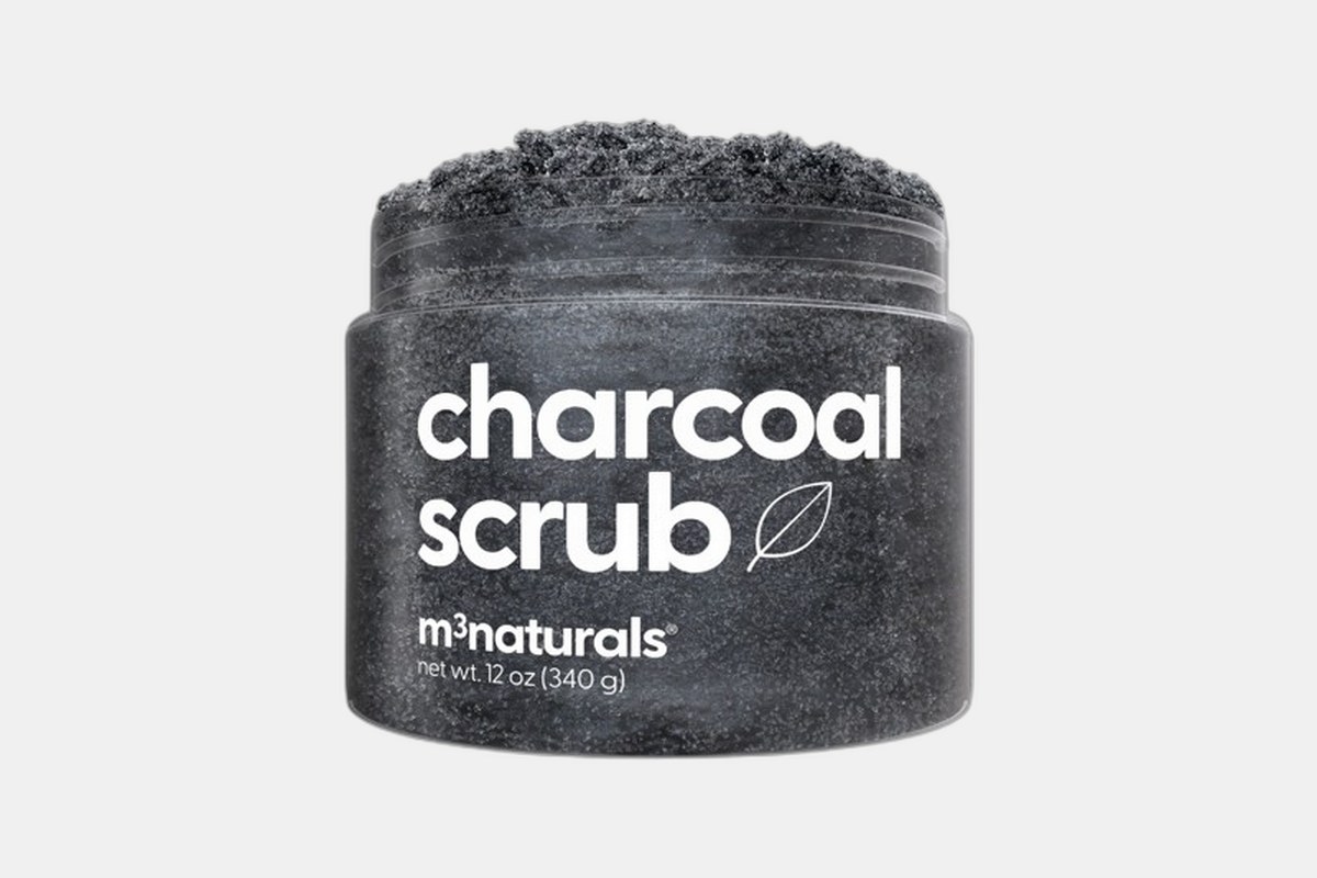 M3 Naturals Activated Charcoal Body Scrub
