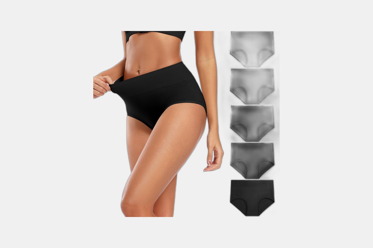 Molasus High-Waisted Cotton Underwear