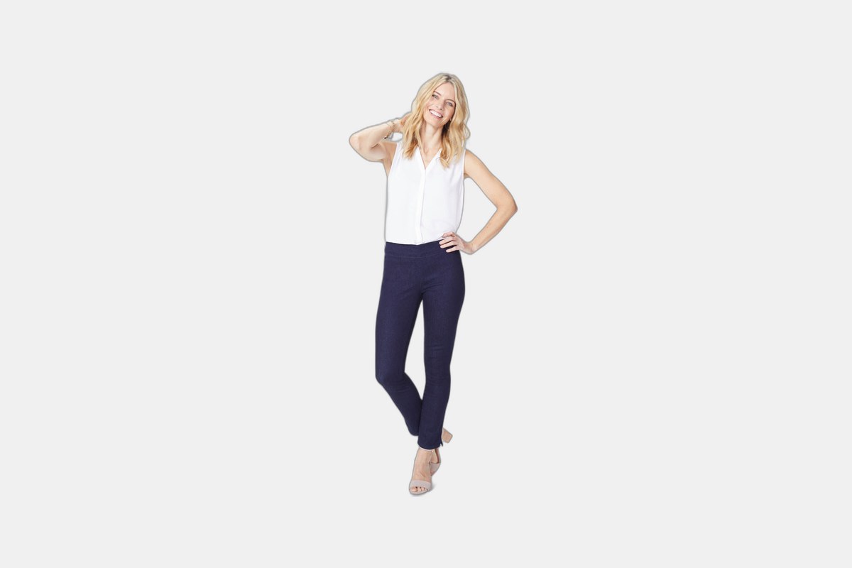 NYDJ Skinny Ankle Pull-On Jeans