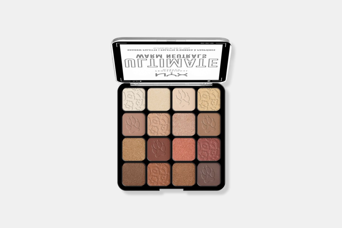 NYX Professional Makeup Ultimate Shadow Palette Warm Neutrals