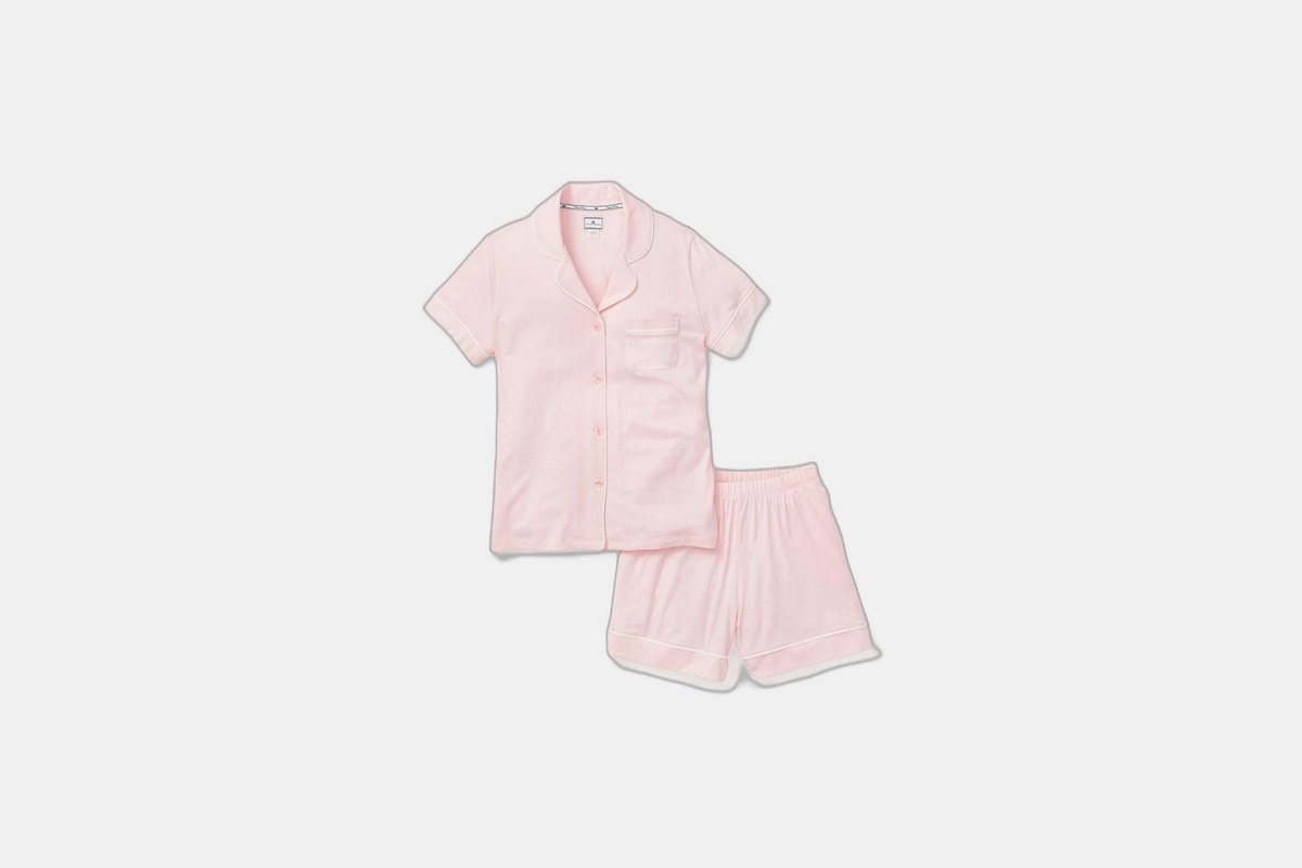 Petite Plume Pima Short Sleeve Short Set