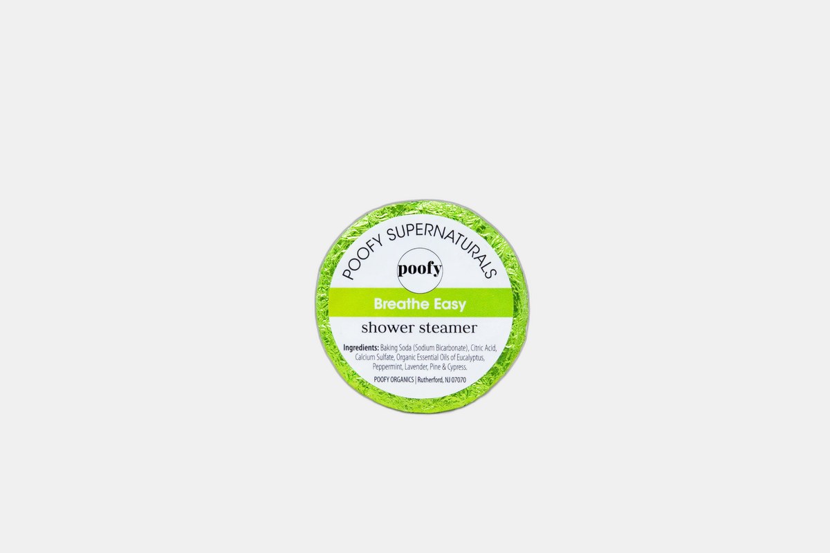 Poofy Organics Breathe Easy Shower Steamer