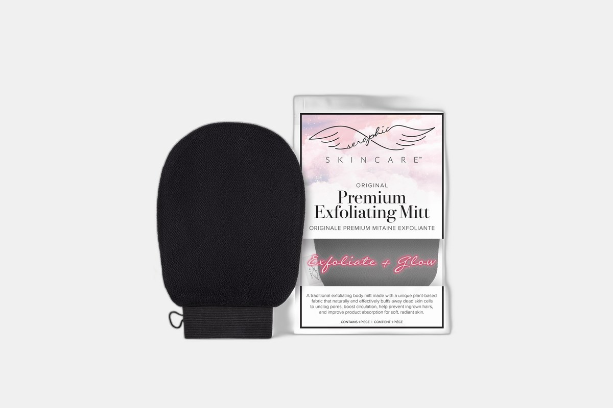 Seraphic Skincare Korean Exfoliating Mitts