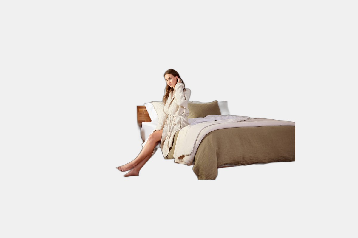 Silk & Snow Percale Sheets