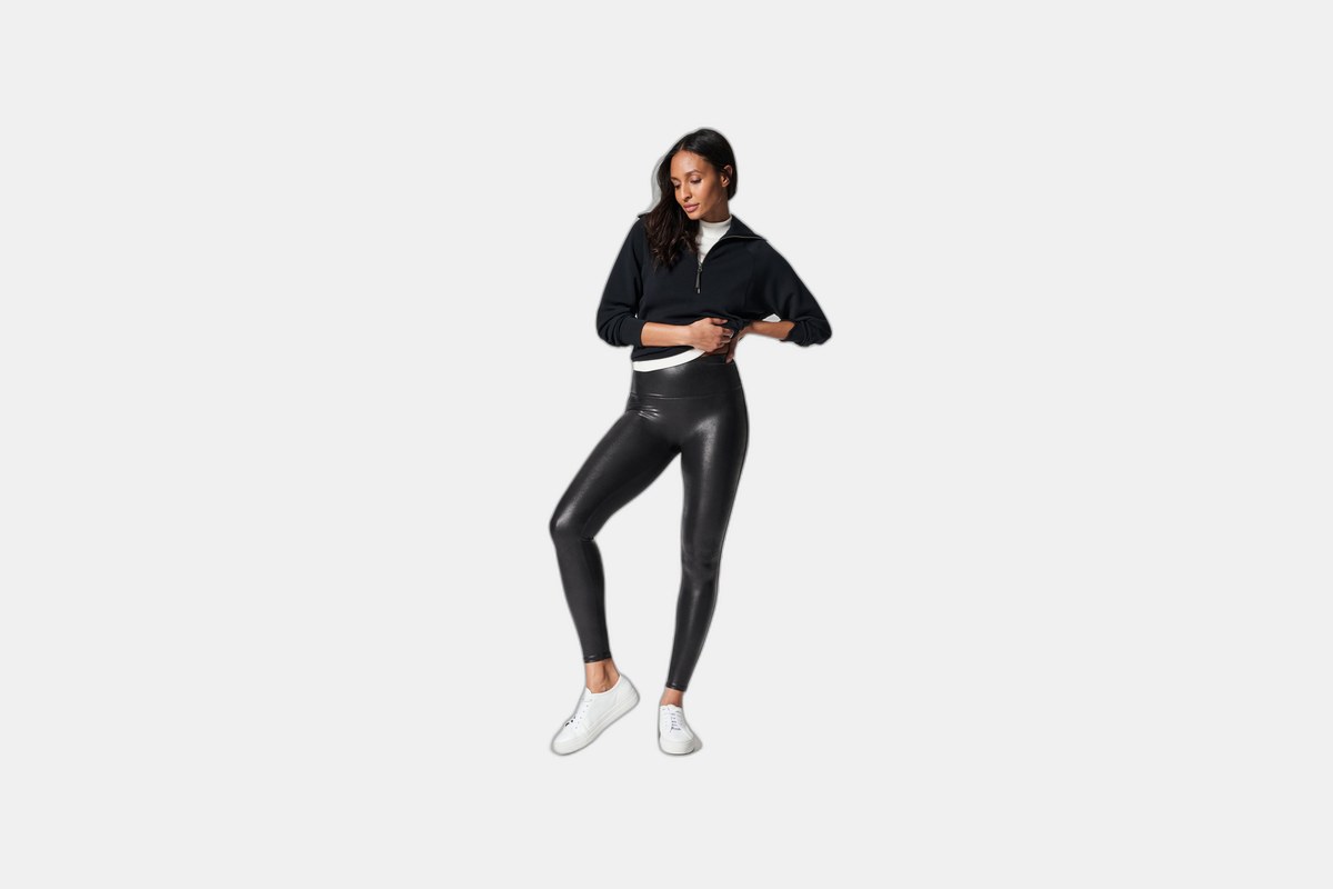 SPANX Faux Leather Leggings
