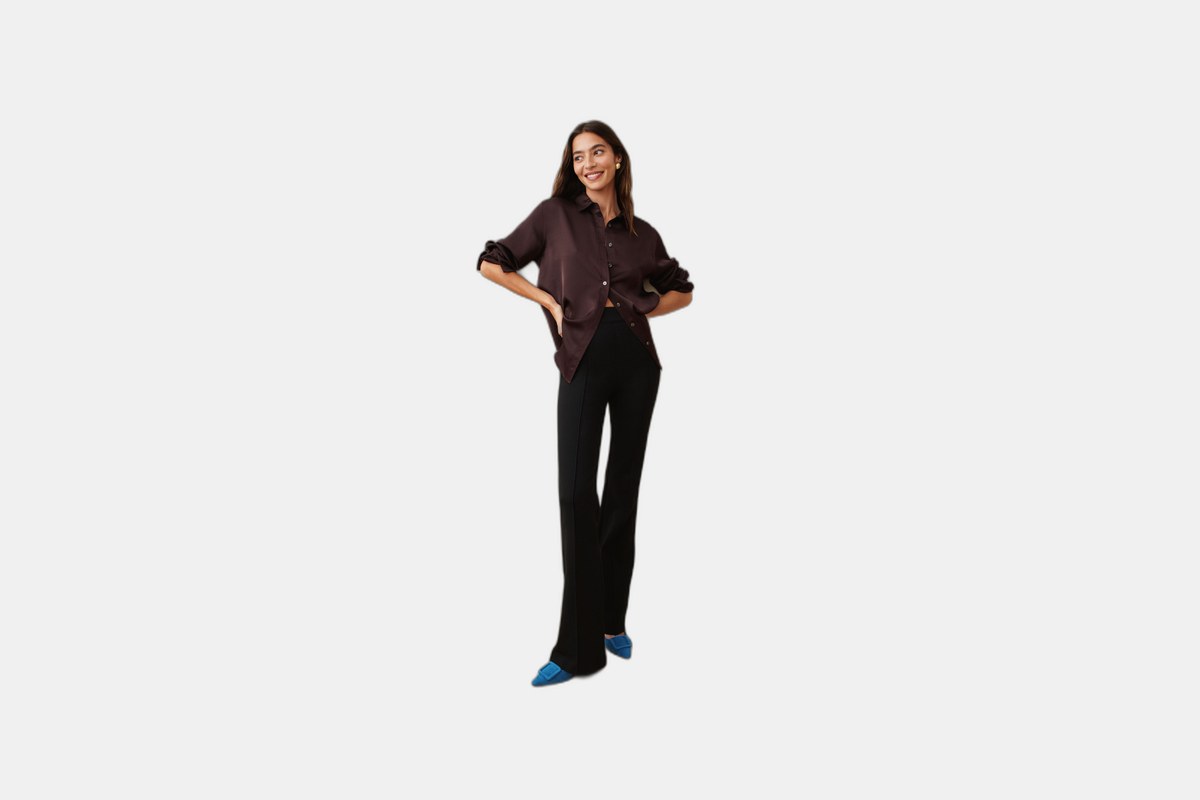 SPANX PerfectFit Ponte Flare Pant