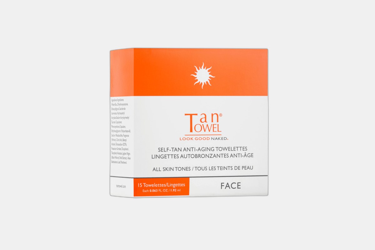 TanTowel Face Tan Towelettes