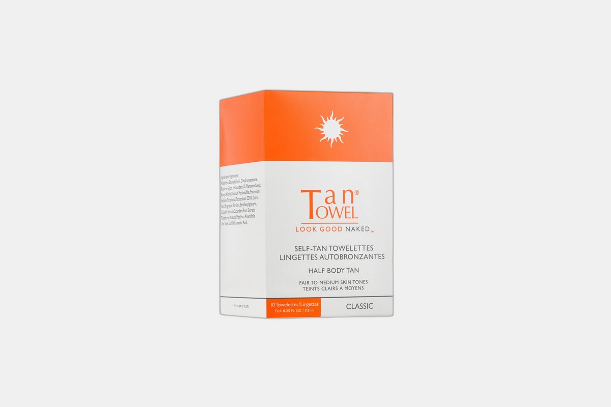 TanTowel Half Body Self Tan Towelettes