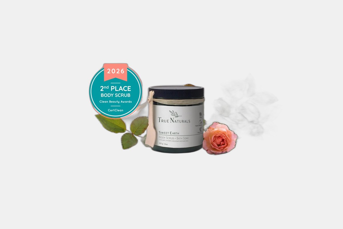 True Naturals Sweet Earth Exfoliating Body Scrub